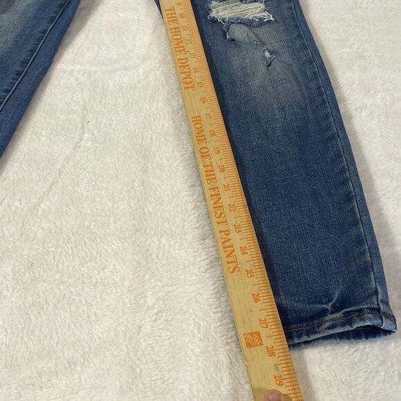 Judy Blue Jeans Womens‎ 11/30  Ankle Skinny Ripped Distressed 28 Slimming - Picture 11 of 16
